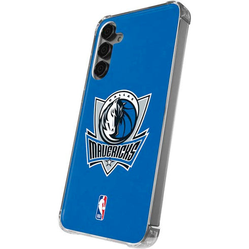 NBA Dallas Mavericks Distressed Galaxy S24 Plus Clear Case