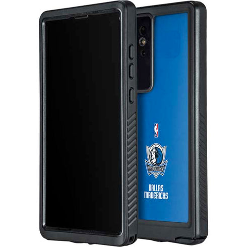 NBA Dallas Mavericks Distressed Galaxy S24 Ultra Waterproof Case