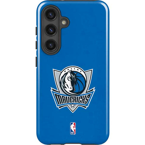 NBA Dallas Mavericks Distressed Galaxy S25 Impact Case