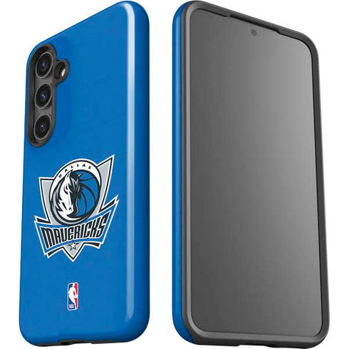 NBA Dallas Mavericks Distressed Galaxy S25 Impact Case