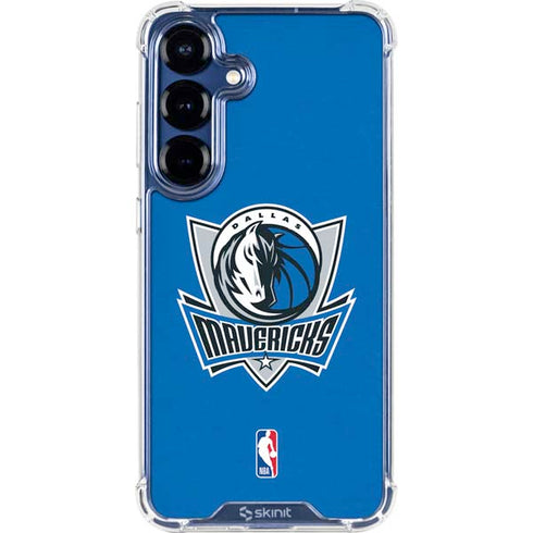 NBA Dallas Mavericks Distressed Galaxy S25 Plus Clear Case