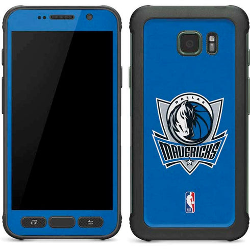 NBA Dallas Mavericks Distressed Galaxy S7 Active Skin