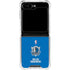 NBA Dallas Mavericks Distressed Galaxy Z Flip5 5G Clear Case