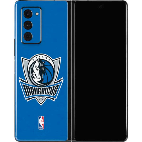 NBA Dallas Mavericks Distressed Galaxy Z Fold2 5G Skin