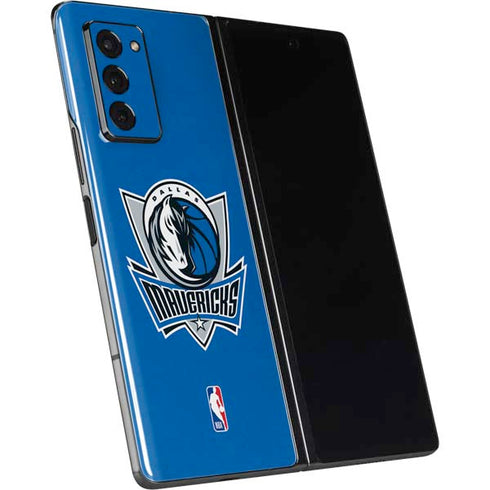 NBA Dallas Mavericks Distressed Galaxy Z Fold2 5G Skin