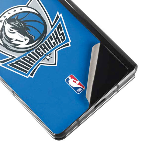 NBA Dallas Mavericks Distressed Galaxy Z Fold2 5G Skin