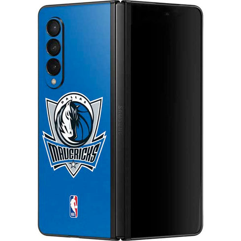 NBA Dallas Mavericks Distressed Galaxy Z Fold3 5G Skin