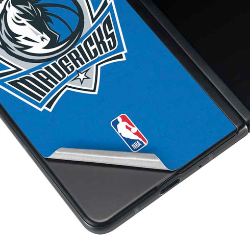 NBA Dallas Mavericks Distressed Galaxy Z Fold3 5G Skin