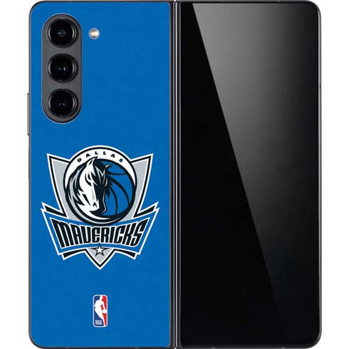 NBA Dallas Mavericks Distressed Galaxy Z Fold5 5G Skin