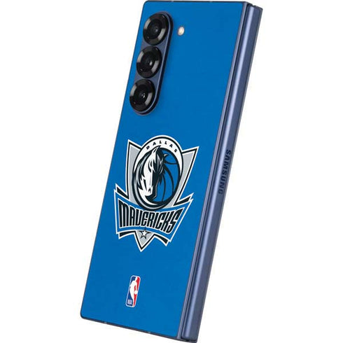 NBA Dallas Mavericks Distressed Galaxy Z Fold6 Skin