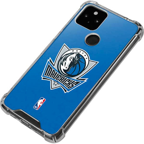 NBA Dallas Mavericks Distressed Google Pixel 4a 5G Clear Case