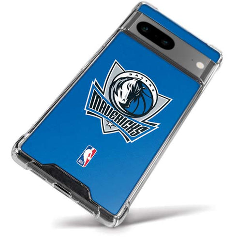 NBA Dallas Mavericks Distressed Google Pixel 8a Clear Case