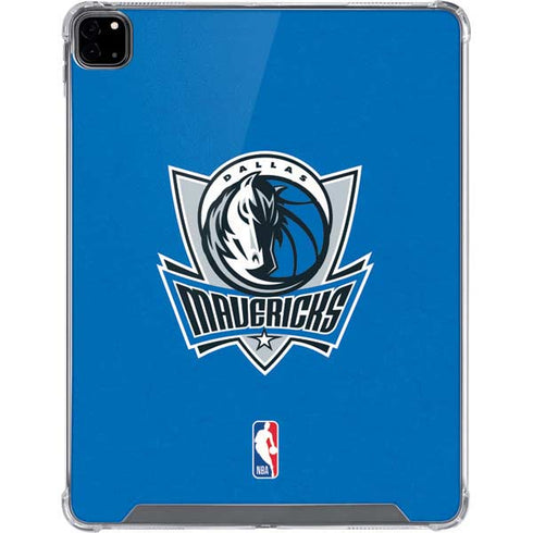 NBA Dallas Mavericks Distressed iPad Pro 12.9in (2020) Clear Case