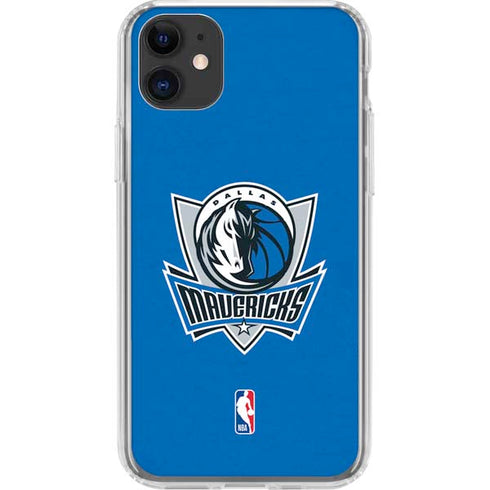 NBA Dallas Mavericks Distressed iPhone 11 Clear Case