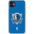 NBA Dallas Mavericks Distressed iPhone 11 Clear Case