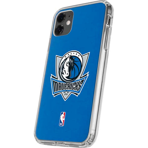 NBA Dallas Mavericks Distressed iPhone 11 Clear Case