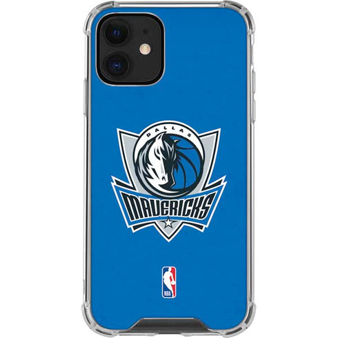 NBA Dallas Mavericks Distressed iPhone 12 Mini Clear Case