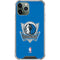 NBA Dallas Mavericks Distressed iPhone 12 Pro Clear Case