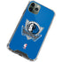NBA Dallas Mavericks Distressed iPhone 12 Pro Clear Case