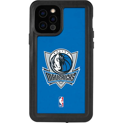 NBA Dallas Mavericks Distressed iPhone 12 Pro Waterproof Case