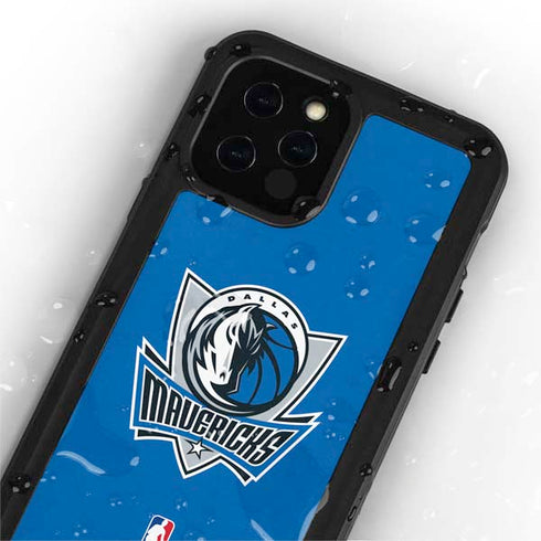 NBA Dallas Mavericks Distressed iPhone 12 Pro Waterproof Case