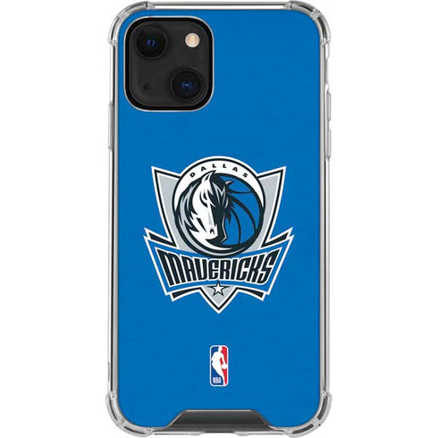 NBA Dallas Mavericks Distressed iPhone 13 Clear Case