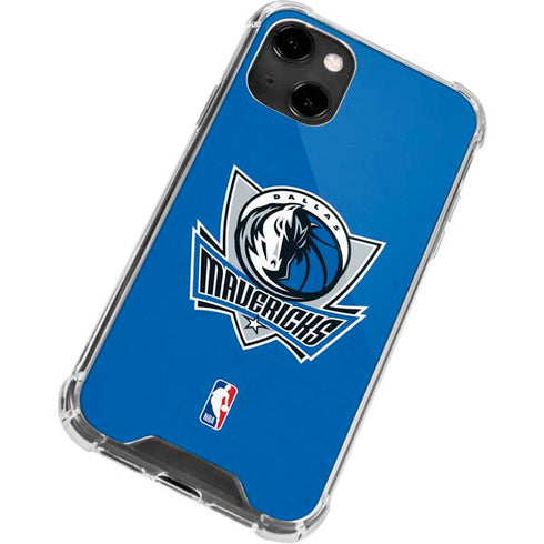 NBA Dallas Mavericks Distressed iPhone 13 Clear Case