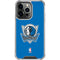 NBA Dallas Mavericks Distressed iPhone 13 Pro Clear Case