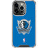 NBA Dallas Mavericks Distressed iPhone 13 Pro Clear Case