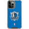 NBA Dallas Mavericks Distressed iPhone 14 Pro Max Clear Case