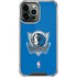 NBA Dallas Mavericks Distressed iPhone 14 Pro Max Clear Case