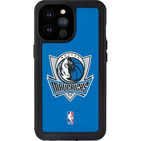 NBA Dallas Mavericks Distressed iPhone 14 Pro Max Waterproof Case