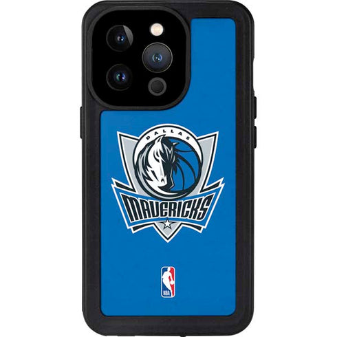 NBA Dallas Mavericks Distressed iPhone 14 Pro Waterproof Case