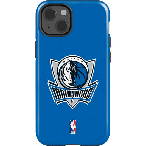 NBA Dallas Mavericks Distressed iPhone 15 Plus Impact Case