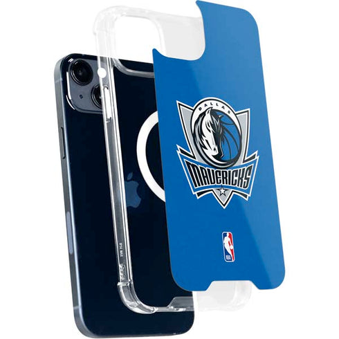 NBA Dallas Mavericks Distressed iPhone 15 Plus MagSafe Case