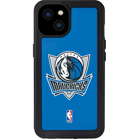 NBA Dallas Mavericks Distressed iPhone 15 Plus Waterproof Case