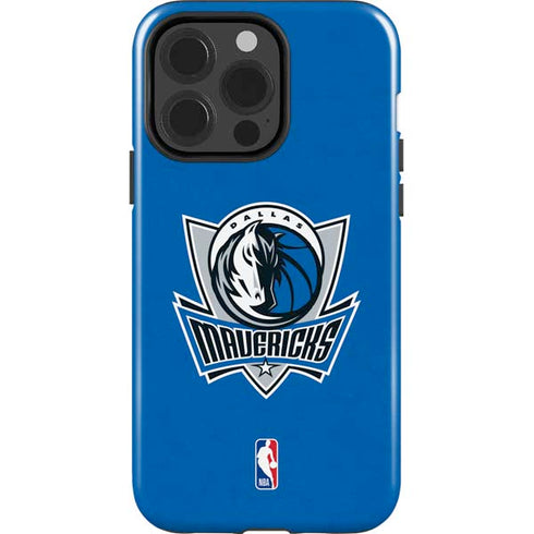 NBA Dallas Mavericks Distressed iPhone 15 Pro Impact Case