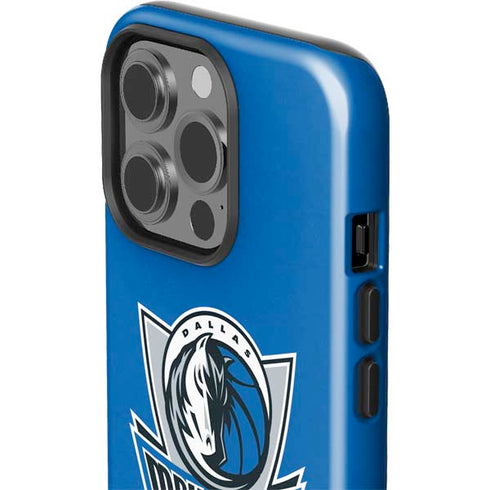 NBA Dallas Mavericks Distressed iPhone 15 Pro Impact Case