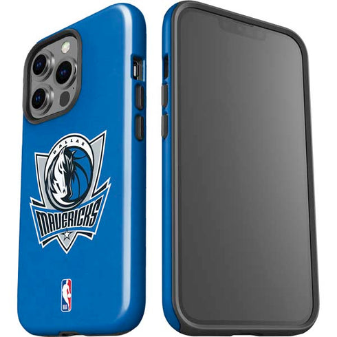 NBA Dallas Mavericks Distressed iPhone 15 Pro Impact Case