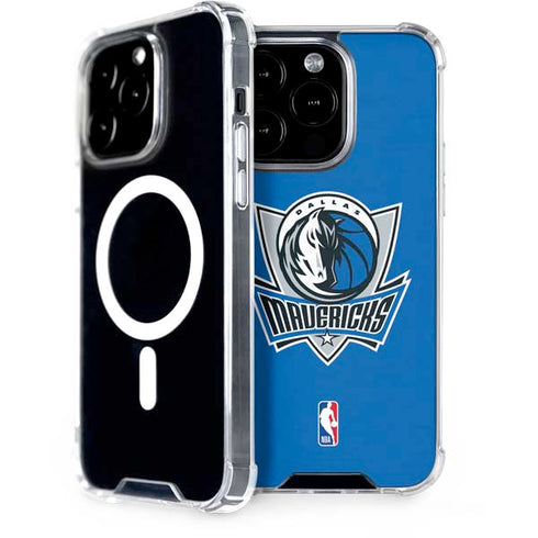NBA Dallas Mavericks Distressed iPhone 15 Pro MagSafe Case