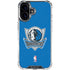 NBA Dallas Mavericks Distressed iPhone 16 Clear Case