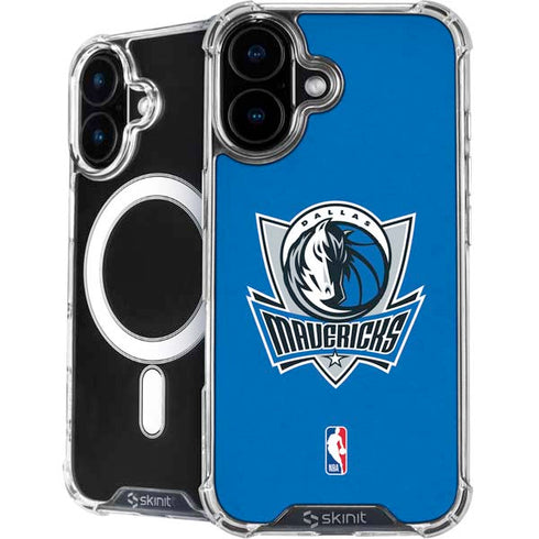 NBA Dallas Mavericks Distressed iPhone 16 MagSafe Case
