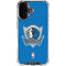 NBA Dallas Mavericks Distressed iPhone 16 Plus Clear Case