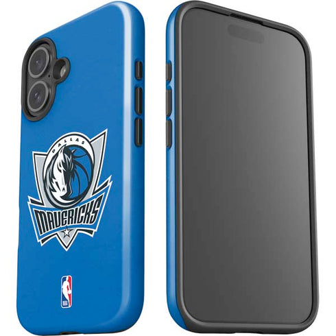 NBA Dallas Mavericks Distressed iPhone 16 Plus Impact Case