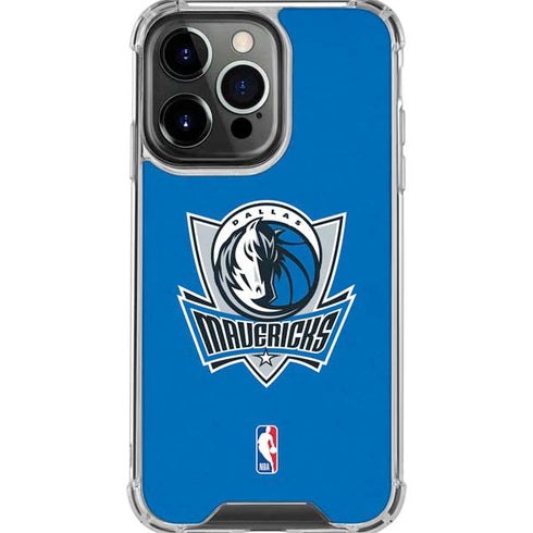 NBA Dallas Mavericks Distressed iPhone 16 Pro Max Clear Case