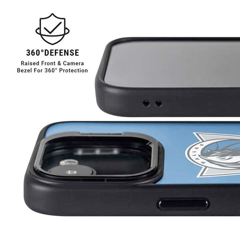 NBA Dallas Mavericks Distressed iPhone 16e Kickstand Case