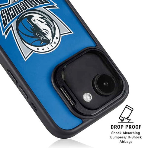 NBA Dallas Mavericks Distressed iPhone 16e Kickstand Case