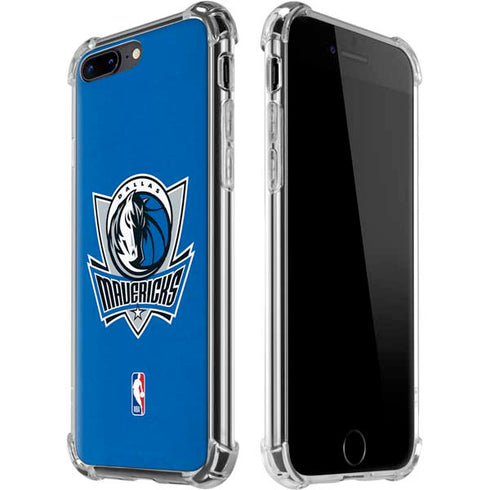 NBA Dallas Mavericks Distressed iPhone 7/8 Plus Clear Case