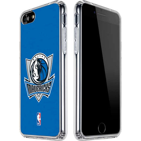 NBA Dallas Mavericks Distressed iPhone SE (2nd & 3rd Gen) Clear Case