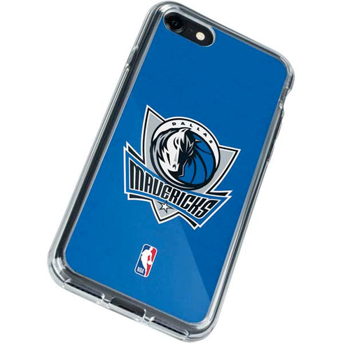 NBA Dallas Mavericks Distressed iPhone SE (2nd & 3rd Gen) Clear Case